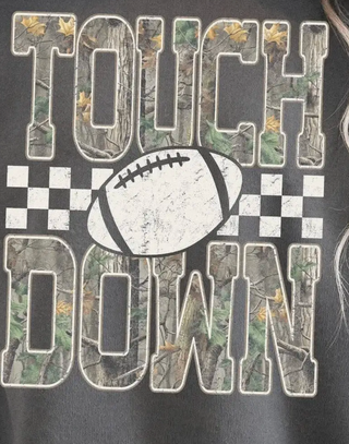 Touchdown Camo Football Sweatshirt