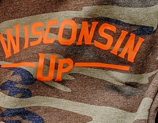 Wisconsin UP Camo Hoodie