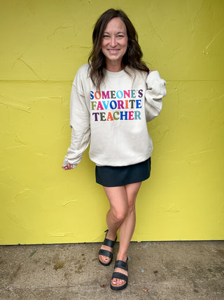 Someone's Favorite Teacher Crewneck