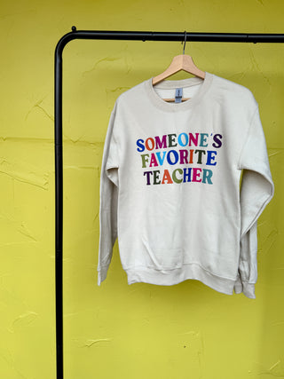 Someone's Favorite Teacher Crewneck