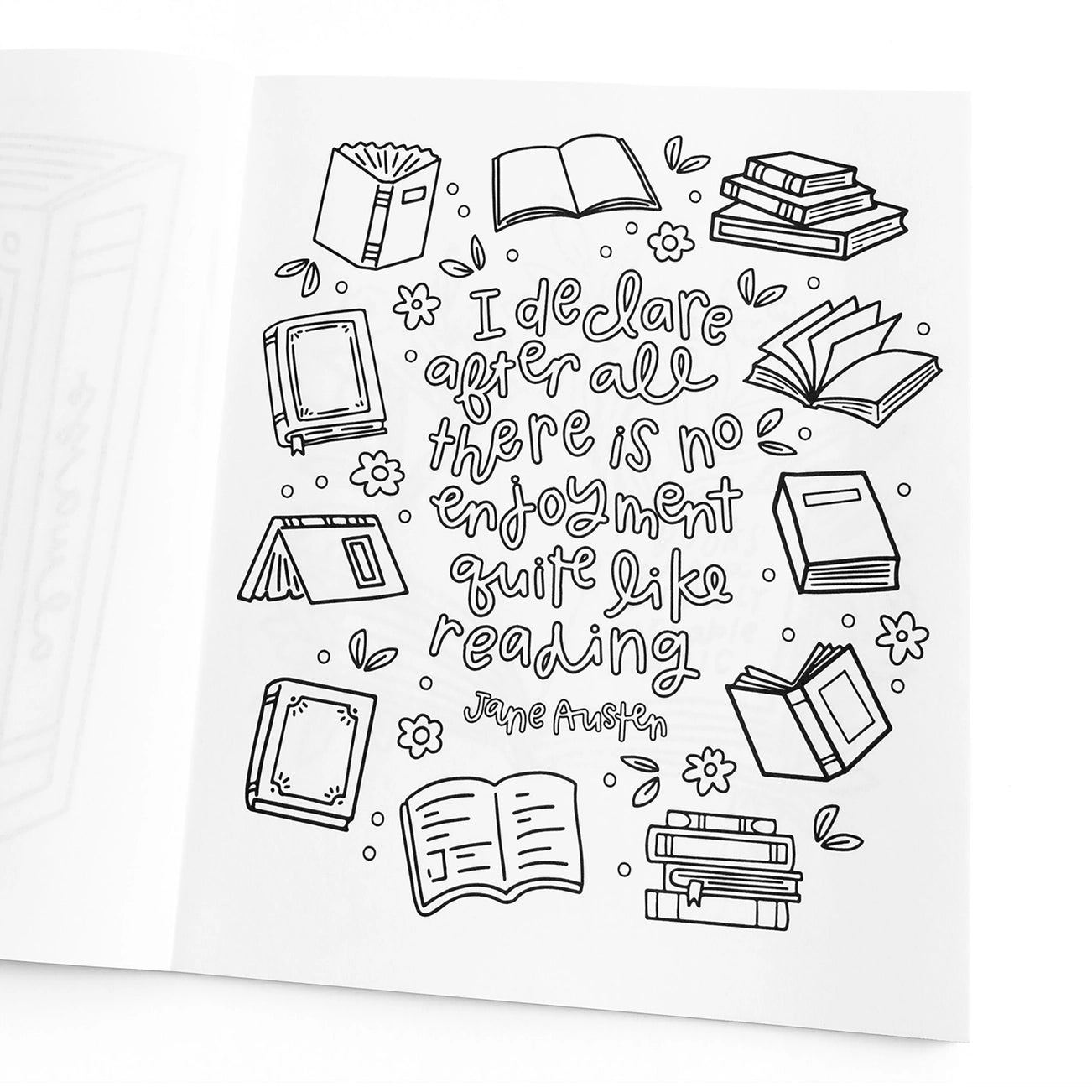 Book Lovers Coloring Book