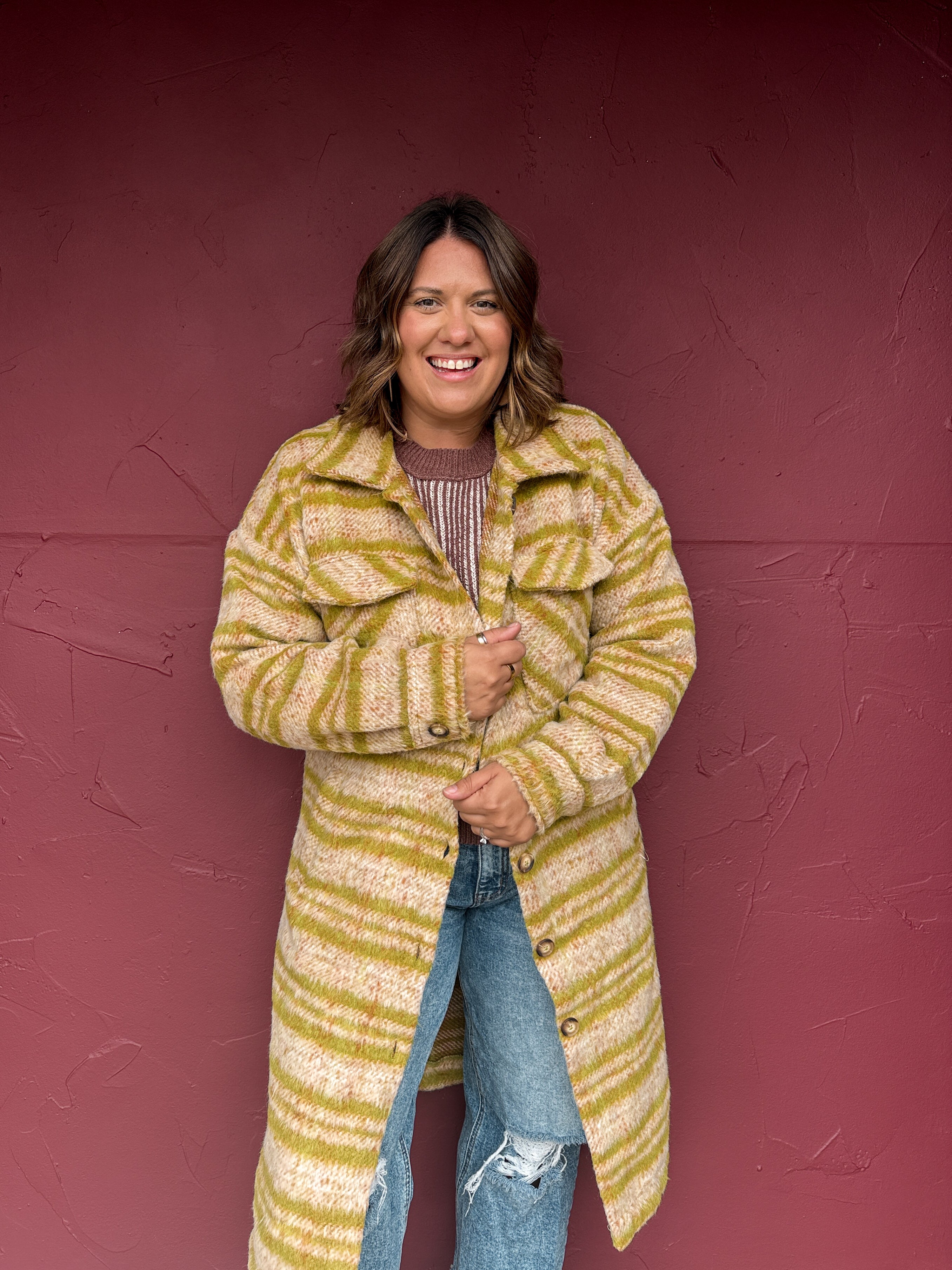 Plaid Shacket Jacket