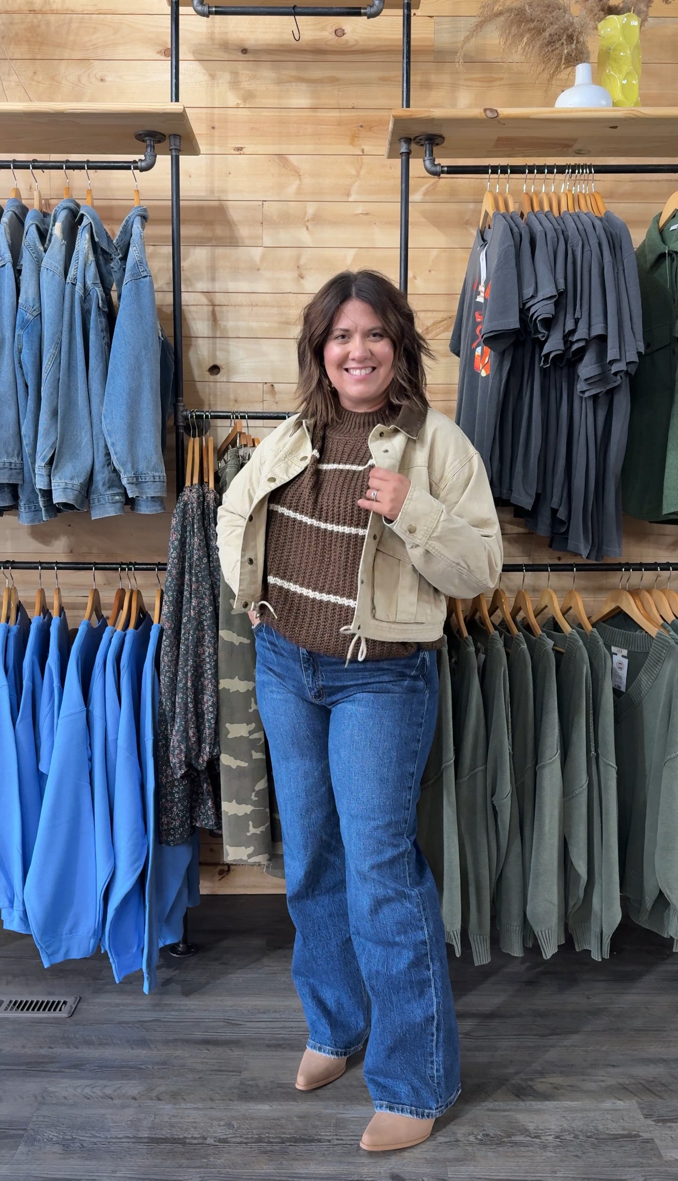 Stonewashed Utility Jacket